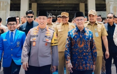 Kapolri Listyo Sigit Hadiri PKKMB UMSU 2026 di Medan