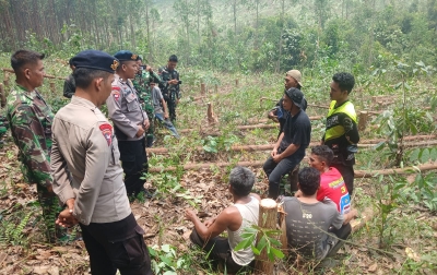 Brimob Sumut Perkuat Patroli Karhutla di Padang Lawas, 50 Personel Diterjunkan Cegah Kebakaran Hutan