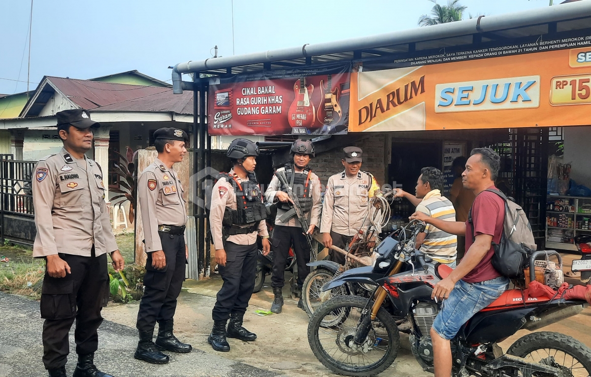 Brimob Sumut Perkuat Pengamanan di Areal PT Bridgestone, Pastikan Situasi Aman dan Kondusif
